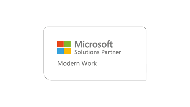 Microsoft Solutions Partner - Modern Work