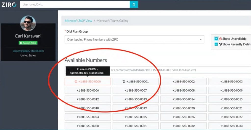 Microsoft and Cisco Unified Dial Plan Management