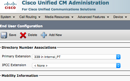 SIP URI Dialing - End User Configuration