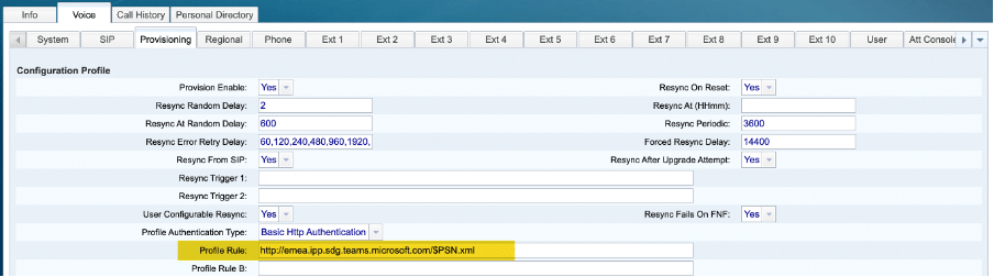 Cisco Phone Provisioning MPP