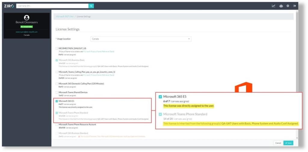 Microsoft Teams License Management