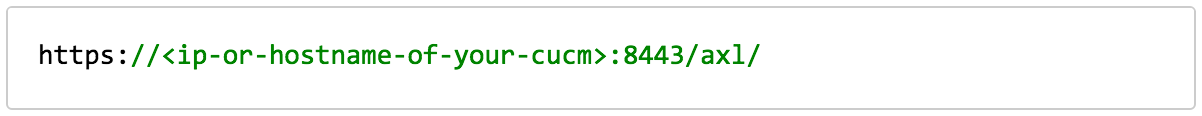 CUCM AXL SQL Query - IP Host Name